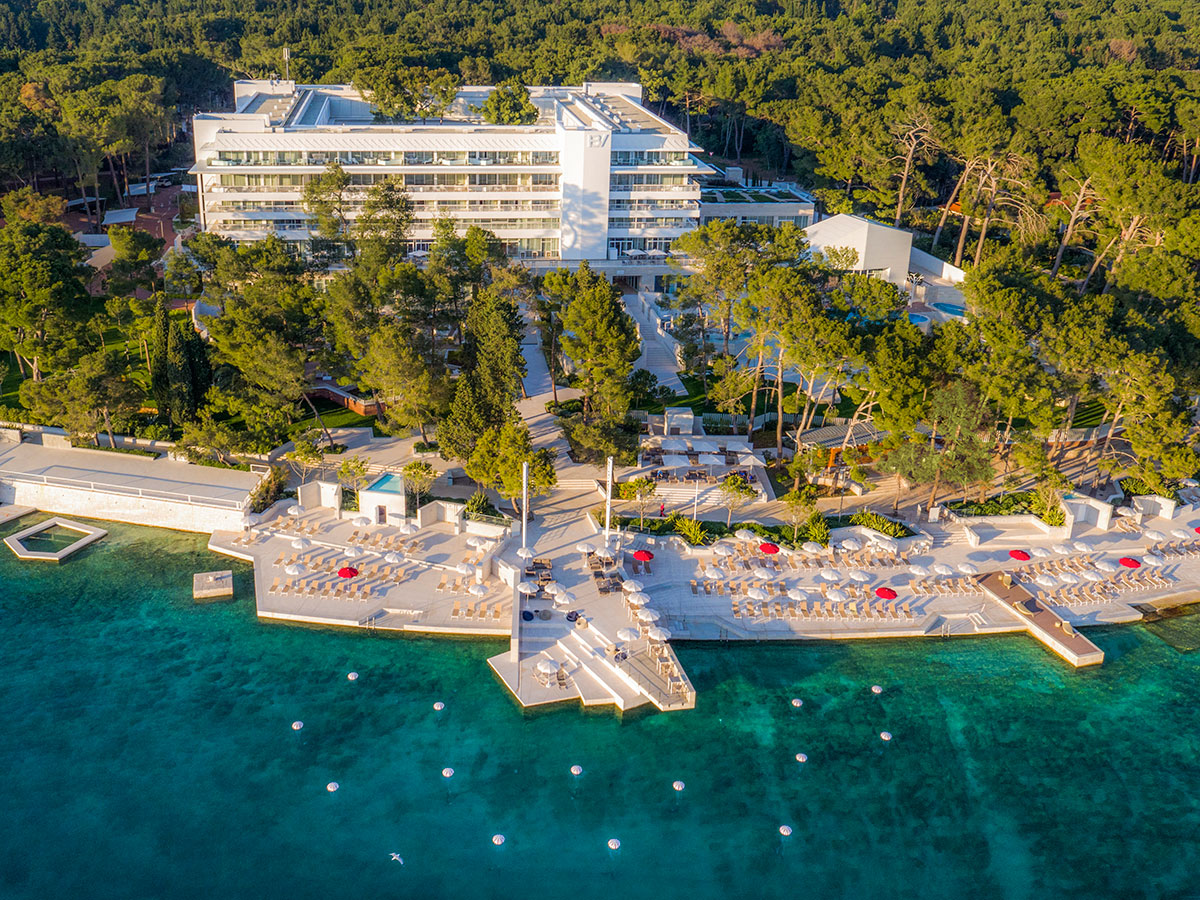 Hrvatska, otok Lošinj, Mali Lošinj, Hotel Bellevue