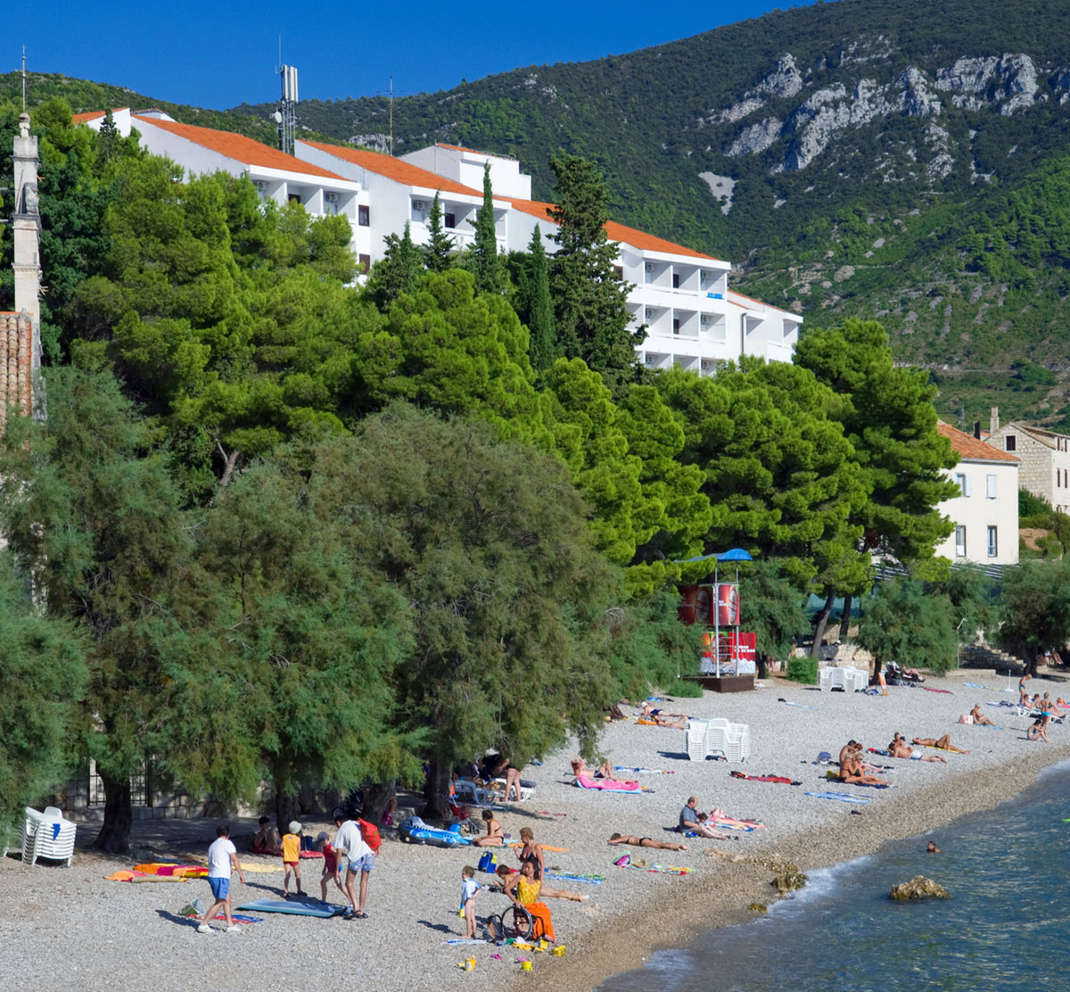 Hrvatska, otok Vis, Komiža, Hotel Biševo