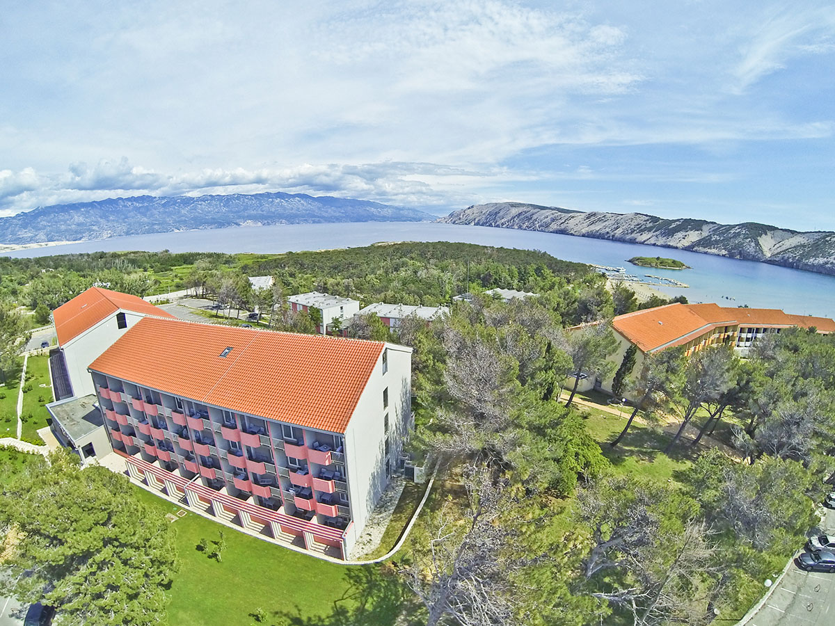 Hrvatska, otok Rab, Lopar, Plaža Sunny Hotel