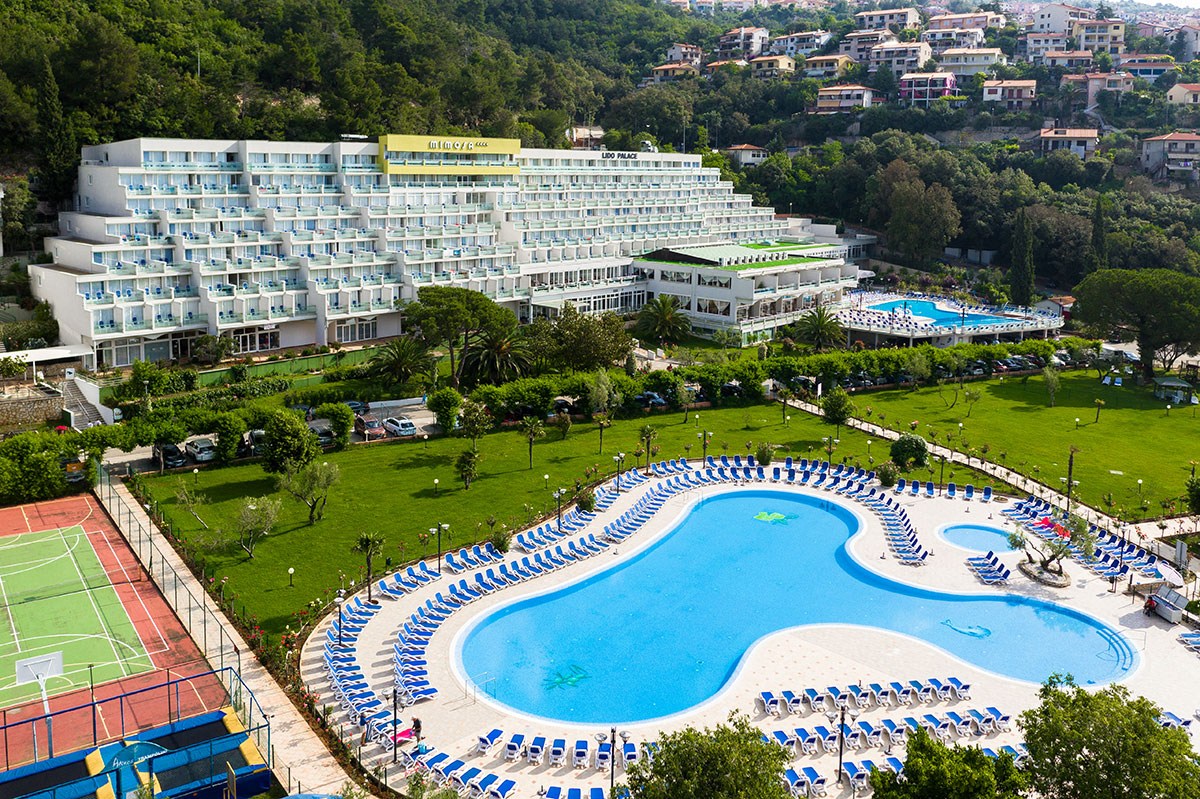 Hrvatska, Rabac, Hotel Mimosa / Lido Palace