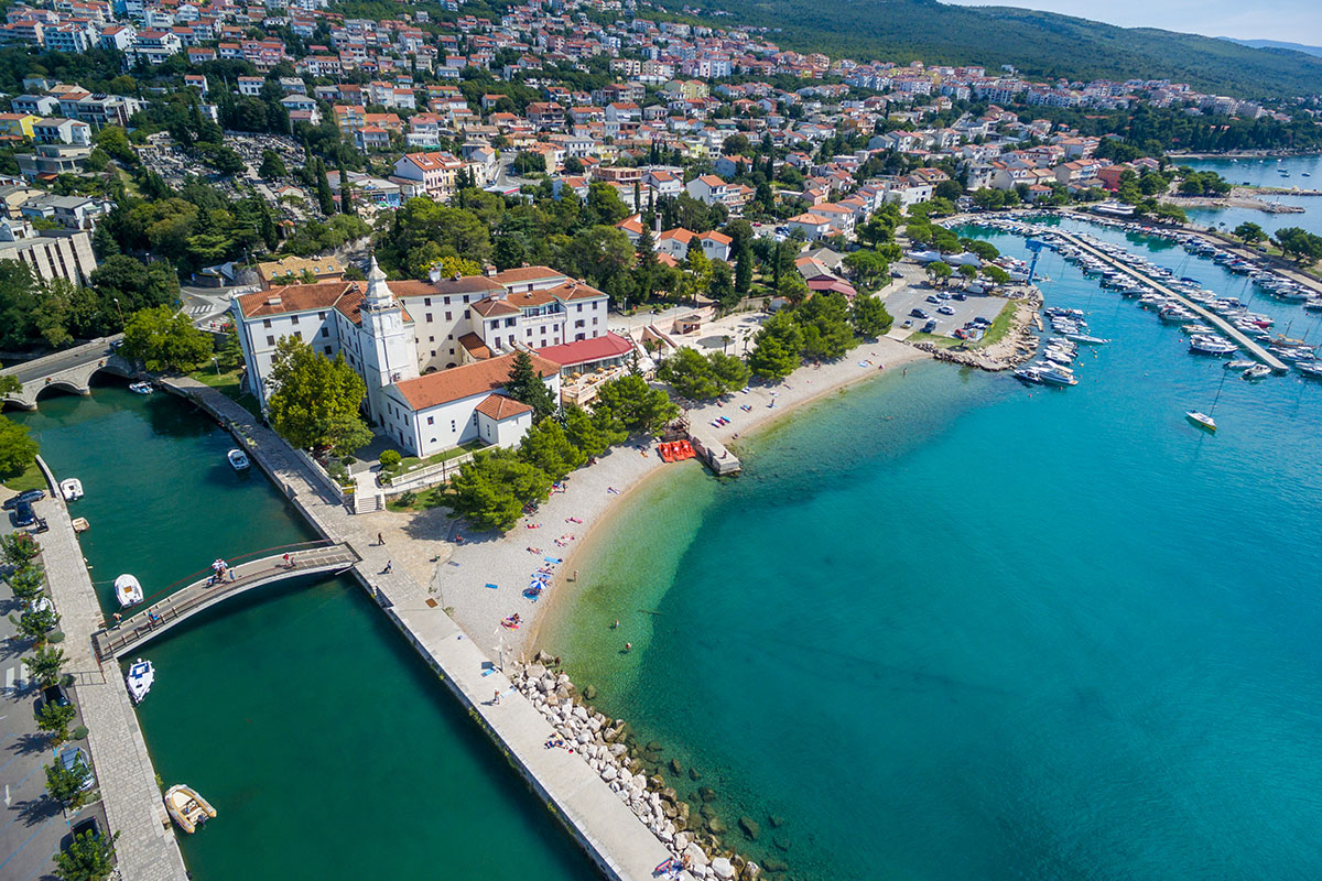 Hrvatska, Crikvenica, Hotel Kaštel