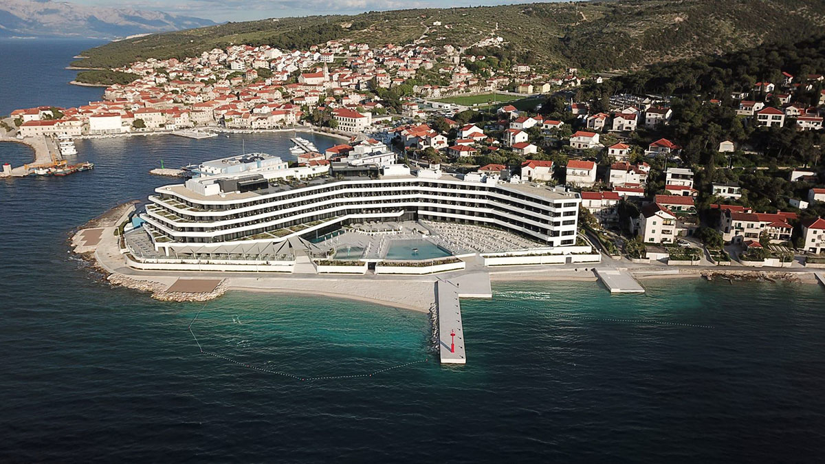 Hrvatska, Otok Brač, Postira, Grand Hotel View