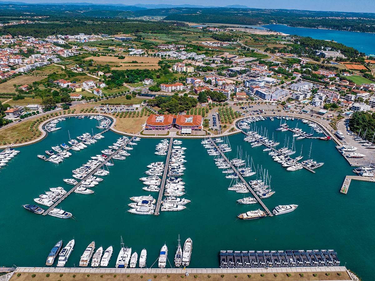 Hrvatska, Novigrad, Marina & Hotel Nautica