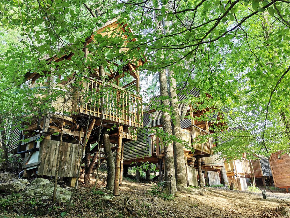 Slovenija, Ribno (Bled), Ribno Alpine Glamping