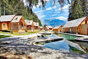 Slovenija, Ribno (Bled), Ribno Luxury Glamping