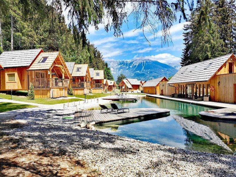 Slovenija, Ribno (Bled), Ribno Luxury Glamping