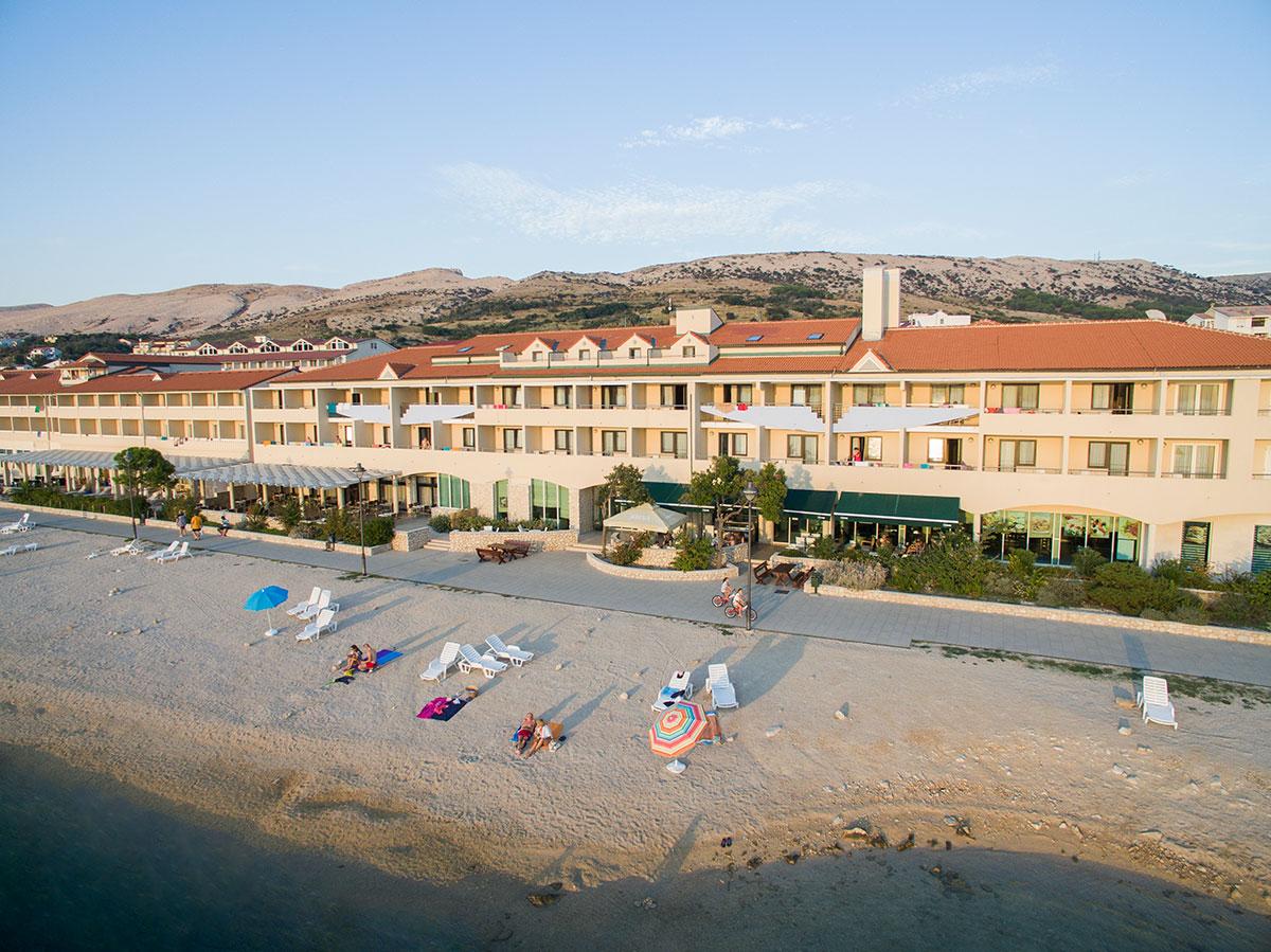 Hrvatska, otok Pag, grad Pag, Hotel Pagus