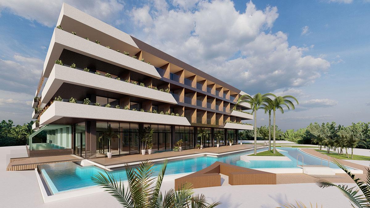 Hrvatska, Otok Pag, Novalja, Liberty S Hotel